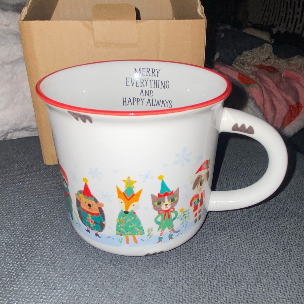 NWT Natural life holiday mug